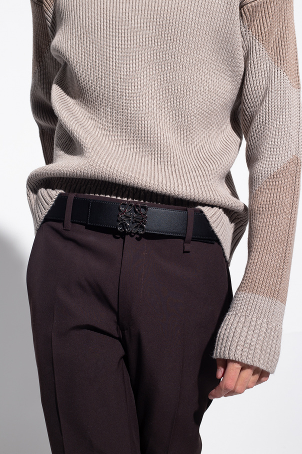 Leather belt discount loewe